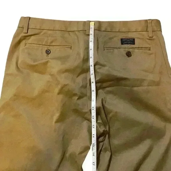 Banana Republic Men's Pants Tailoring Performance Emerson Chino Stretch Khaki 35 - Picture 7 of 16